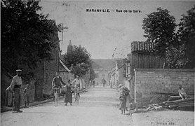 Rue de la gare (début du XXe siècle)