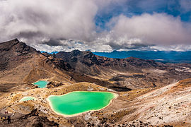 Smaragdna jezera, Mount Tongariro