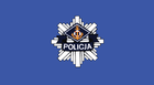 Polish Police vessels flag