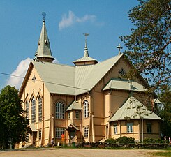 Josef Stenbäck, L'église de Heinävesi, 1890-1891.