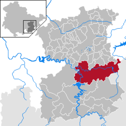 Schleiz – Mappa