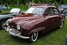 En Saab 92B från 1955.