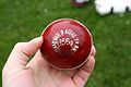 Cricket ball.