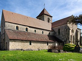 The church in Crugny