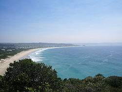 Plettenberg Bay viewed from Robberg