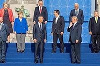 A meeting of NATO heads of States and governments on 11 July 2018 in Brussels