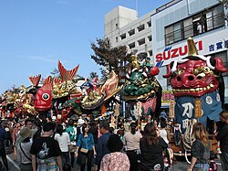 Karatsu Kunchi in November 3, and famous for festival in Kyushu