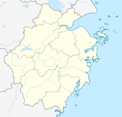 Suichang is located in Zhejiang