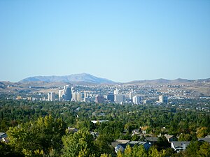 Reno skyline