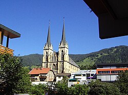 Exterior View of the Cathedral of St. Johann