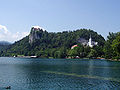 Il castello e la chiesa di Bled