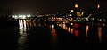 Rescue floodlights, Stone Arch Bridge, Saint Anthony Falls