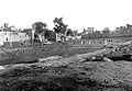 The Jallianwalla Bagh in 1919, a few months after the massacre which had occurred on April 13.