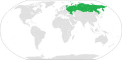 Location of Russia