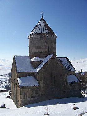 Makravank, Sourp Astvatsatsin, façade orientale.