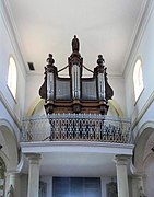 L'orgue d'église Saint-Nicolas.