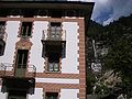 Hotel La Cascata in Augio mit Wasserfall