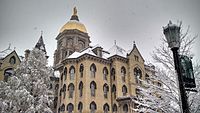 Main Building on the University of Notre Dame campus