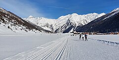 Sonnenloipe bei Obergesteln