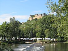 Blick über die Nahe zur Ebernburg