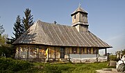 Wooden church in Dămțeni