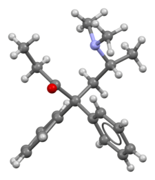 The more active R enantiomer of methadone (levomethadone)