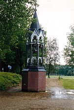 De oude kerktoren van het kapel Voorburg