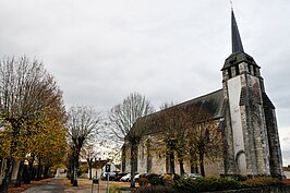 De kerk van Villeherviers