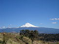 El volcán Popocatépetl visto desde la localidad de Cuijingo, en enero de 2010.