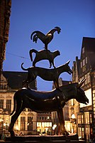 Town Musicians of Bremen Statue