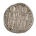 Dinar du roi Stefan Milutin (r. 1282–1321)