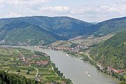 De Wachau bij Spitz, Oostenrijk