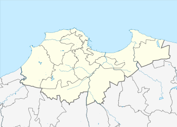 Algerian Ligue 1 labelled map is located in Algiers