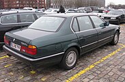 BMW 750iL, Heckseitenansicht