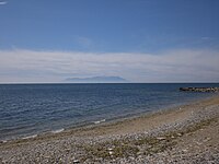 Beach with view to Samothrace