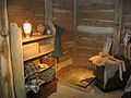 Celtic house interior reconstruction