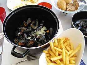 Image illustrative de l’article Moules-frites