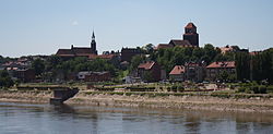 Old Town seen from the Tczew Bridge