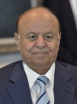 Abdrabuh Mansur Hadi vuonna 2013.