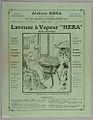 Prospectus pour laveuse à vapeur, collection Musées départementaux de la Haute-Saône.