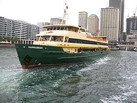 Narrabeen at Circular Quay in 2011.