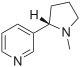 Estructura molecular de la nicotina