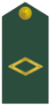 Sub-tenente (Brazilian Army)[4]