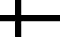 Bicolor Nordic/Scandinavian cross