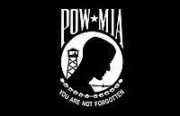 Flag of the National League of POW/MIA Families flag