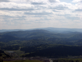 Paysage de la Chorie montagneuse.