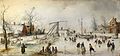 Hendrick Avercamp, Scene on the Ice, c 1620