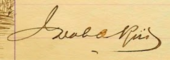 signature de Jacob Riis