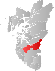 Gjesdal – Mappa