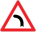 Curve to the left